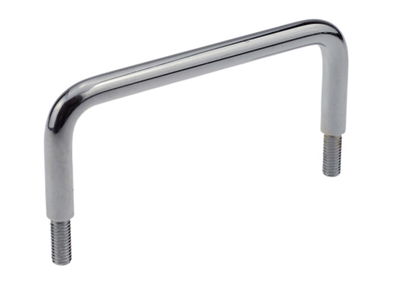 Customized Solid Steel Industrial Pull Handles U Shape Brushed Stainless Steel