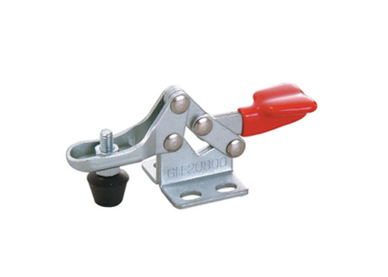 Holding Capacity 65kgs Horizontal Handle Toggle Clamps Chrome Plated Stainless Steel