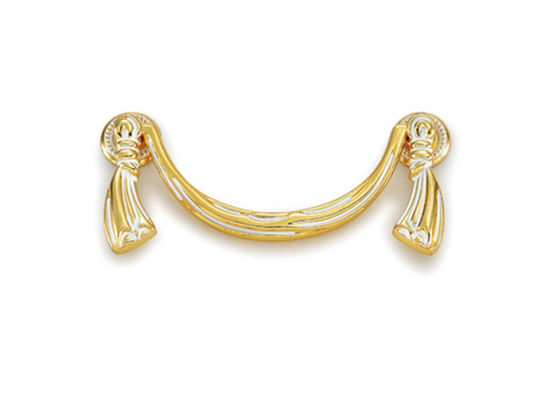 Universal Luxury Brass Kitchen Handles , Antique Gold Drawer Pulls And Handles