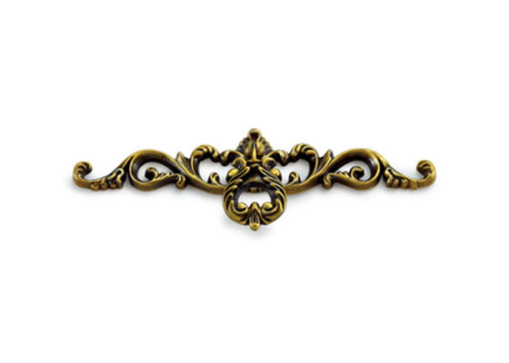 Gold Polish Antique Brass furniture Pulls Handle Fashion Style Long Anti - Rusty 170mm