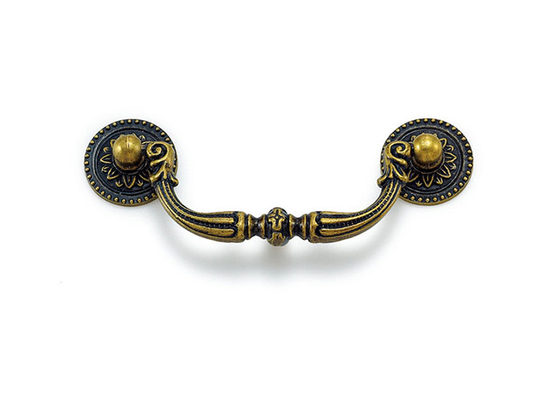 Bronze Classical Antique Pull Handle Nickel Aluminum Anti - Corrosion Fashion Style