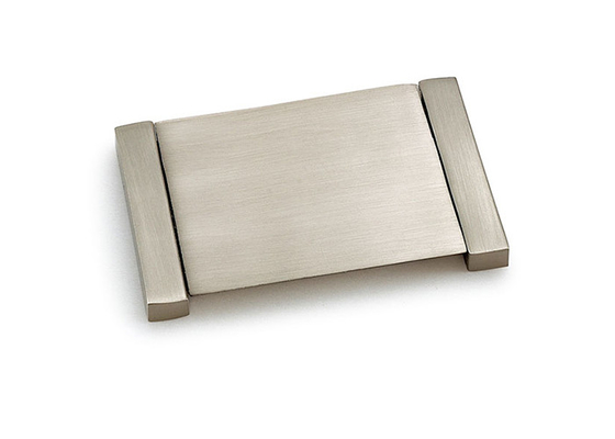 Zinc Alloy Flush Pull Handles , Aluminium Hidden Recessed Drawer Pulls Simple Style