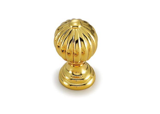 Gold Plated Decorative Cabinet Knobs And Pulls 59mm Height