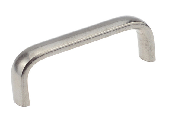 Case Nickel Aluminum Industrial Pull Handles U Shape 108mm Customized Waterproof