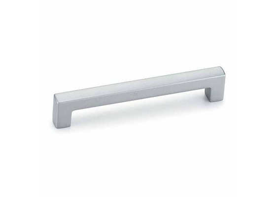 Kitchen Cupboard Door Handles 181mm Length , Furniture Drawer Pulls Chrome Color